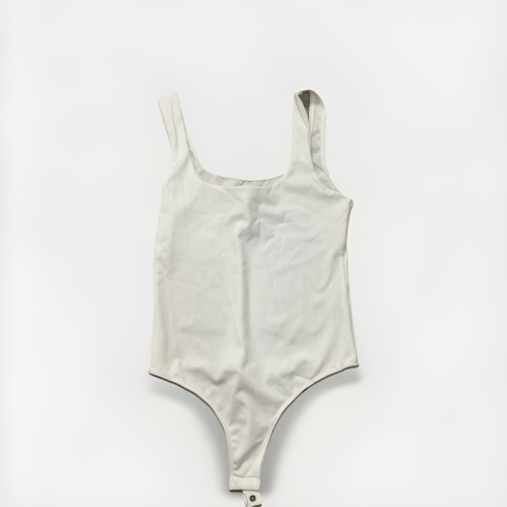 NWT Aeropostale Bone White Women's Medium Bodysuit One Piece Tank